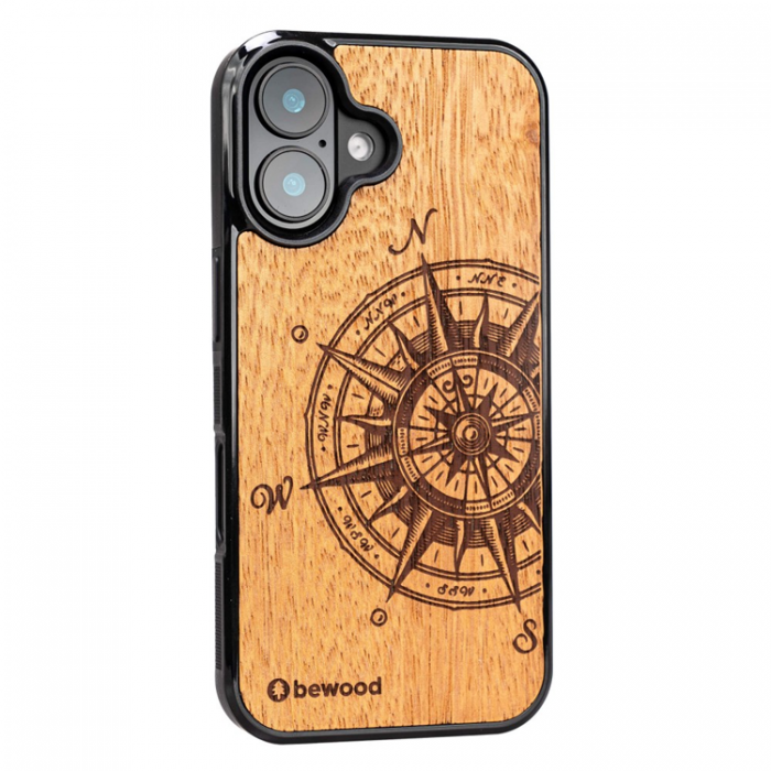 Bewood - Bewood iPhone 16 Mobilskal Resande Merbau