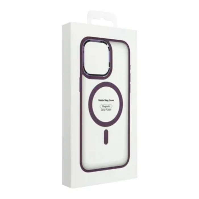 A-One Brand - iPhone 16 Plus Mobilskal MagSafe Matte - Lila