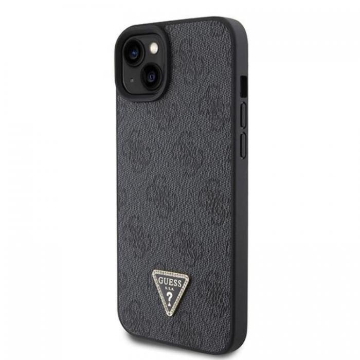 Guess - Guess iPhone 15 Mobilskal Diamond Triangle - Svart