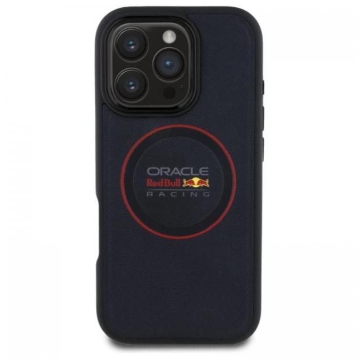 Red Bull - Red Bull iPhone 16 Pro Max Mobilskal MagSafe Lder Red Ring - Navy