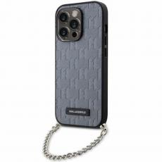 KARL LAGERFELD - KARL LAGERFELD iPhone 14 Pro Mobilskal Monogram Chain