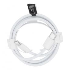 A-One Brand - Kabel USB-C till USB-C 1m 60W HD-Box - Vit