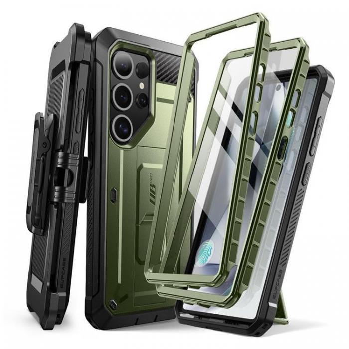 SupCase - SupCase Galaxy S25 Ultra Mobilskal Unicorn Beetle Pro 2-Set - Guldan