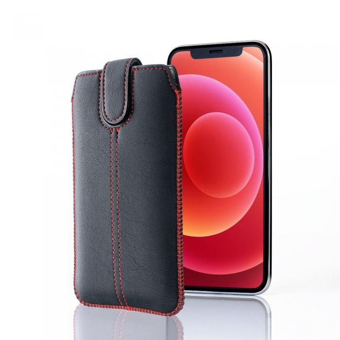 OEM - iPhone XR Slip-in-Pouch Forcell Pocket Ultra Slim M4 - Svart