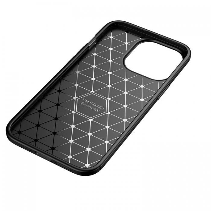 A-One Brand - iPhone 15 Pro Mobilskal Carbon Premium - Svart