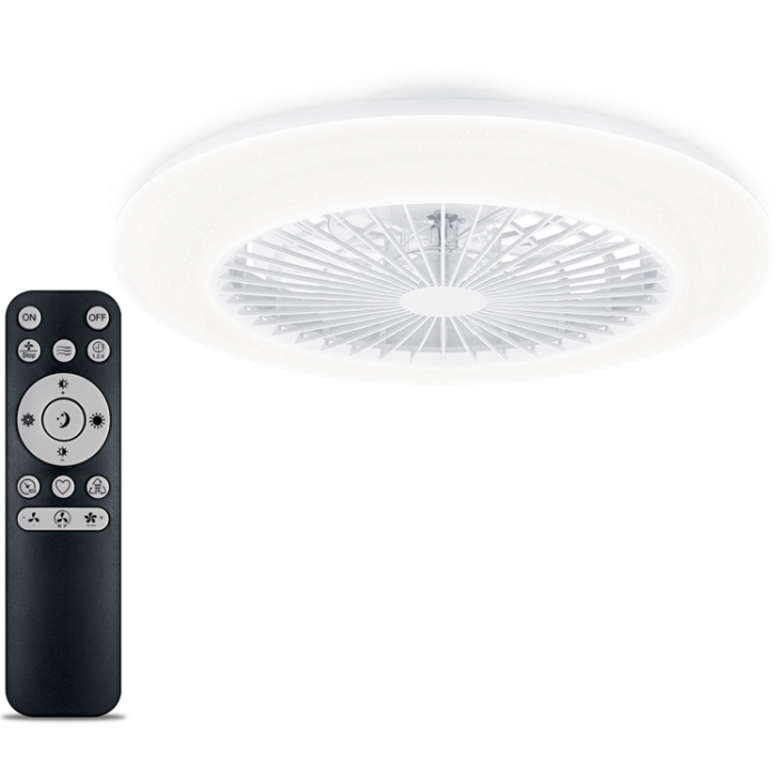 Philips - Philips Amigo Takflkt med LED-belysning Varm-/kallvitt 4000 lm