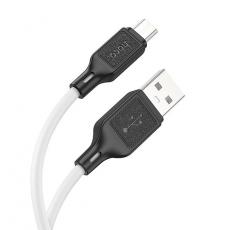 Hoco - HOCO USB-A - Micro-USB Kabel 1m 2.4A X90 - Vit