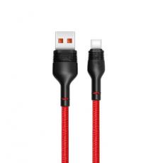 XO - XO USB Till USB-C 1m Kabel 5A NB55 - Röd