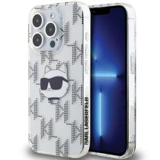 KARL LAGERFELD - Karl Lagerfeld iPhone 15 Pro Mobilskal IML Choupette Head - Transparent