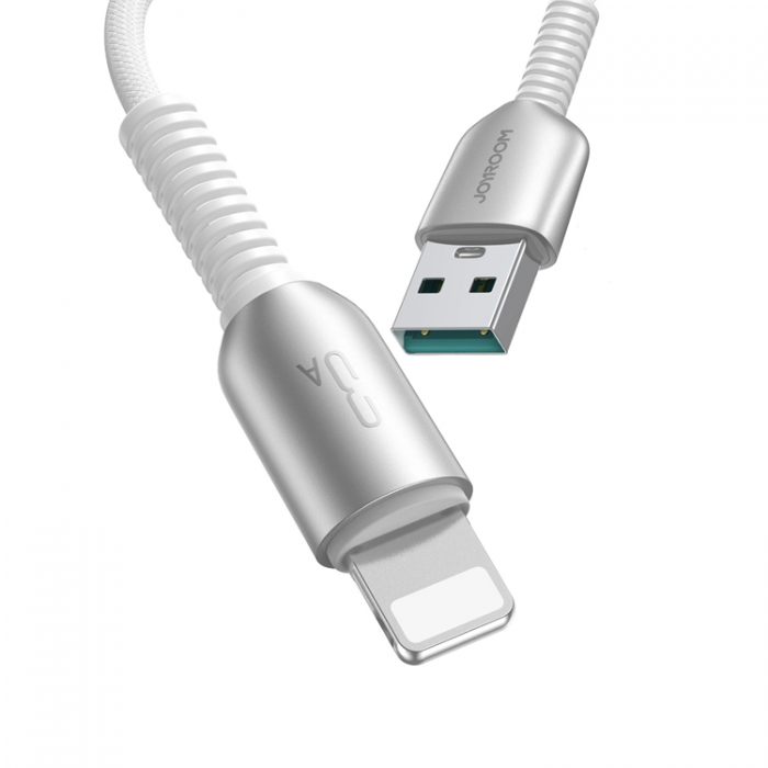 Joyroom - Joyroom S-A51 3A USB-A - Lightning Kabel 1.2m - Ljusgr