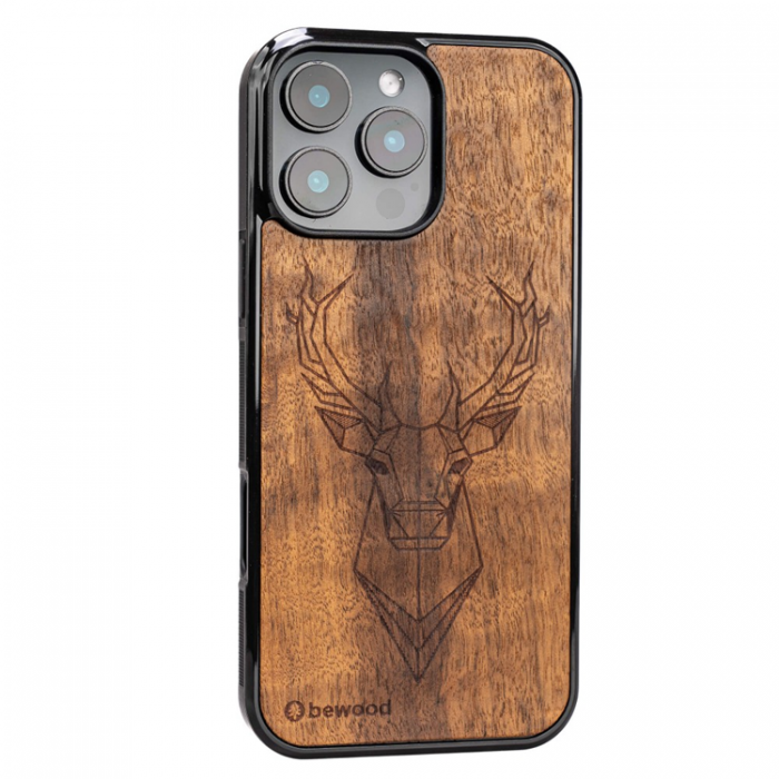 Bewood - Bewood iPhone 16 Pro Max Mobilskal Deer Imbuia