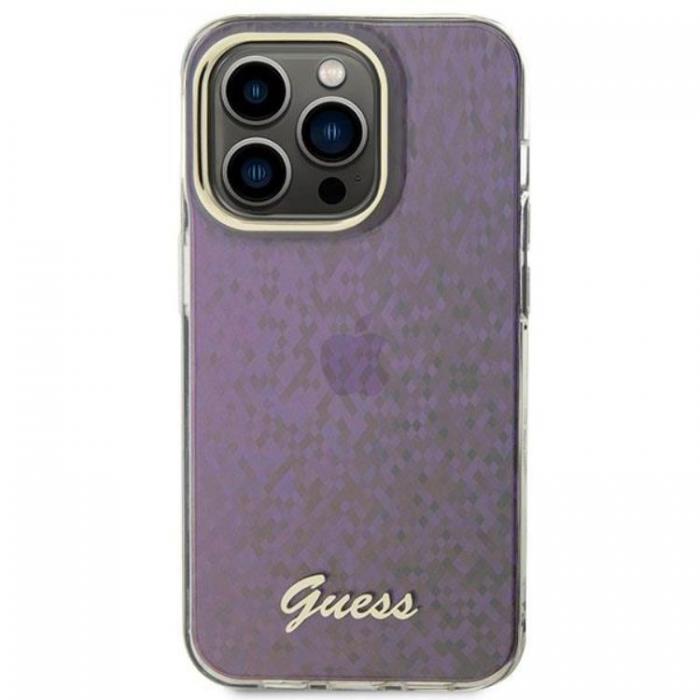 Guess - Guess iPhone 15 Pro Max Mobilskal IML Mirror Disco Iridescentgo