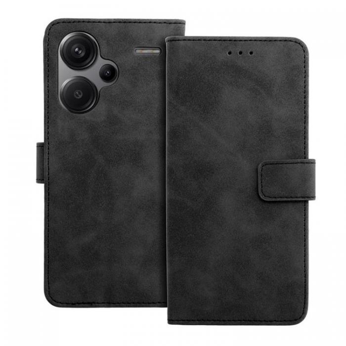 A-One Brand - Xiaomi Redmi Note 13 Pro Plus Plnboksfodral Tender - Svart