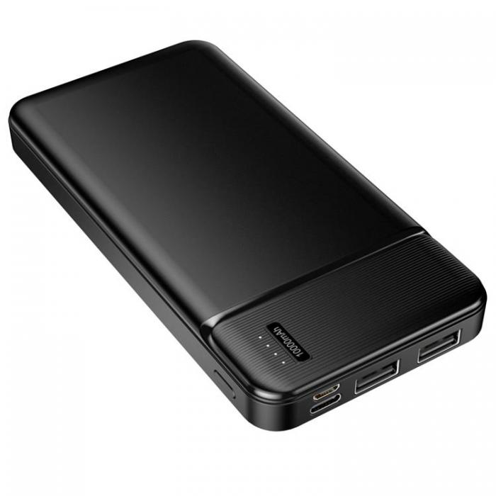 Maxlife - Maxlife Powerbank 10000mAh USB-C/Micro-USB 2.4A - Svart