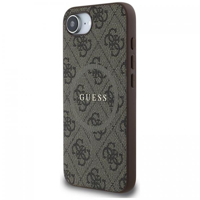 Guess - Guess iPhone 16e Mobilskal MagSafe 4G Ring Classic Logo