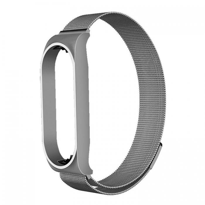 A-One Brand - Xiaomi Mi Smart Band 5/6 Armband Metall 02