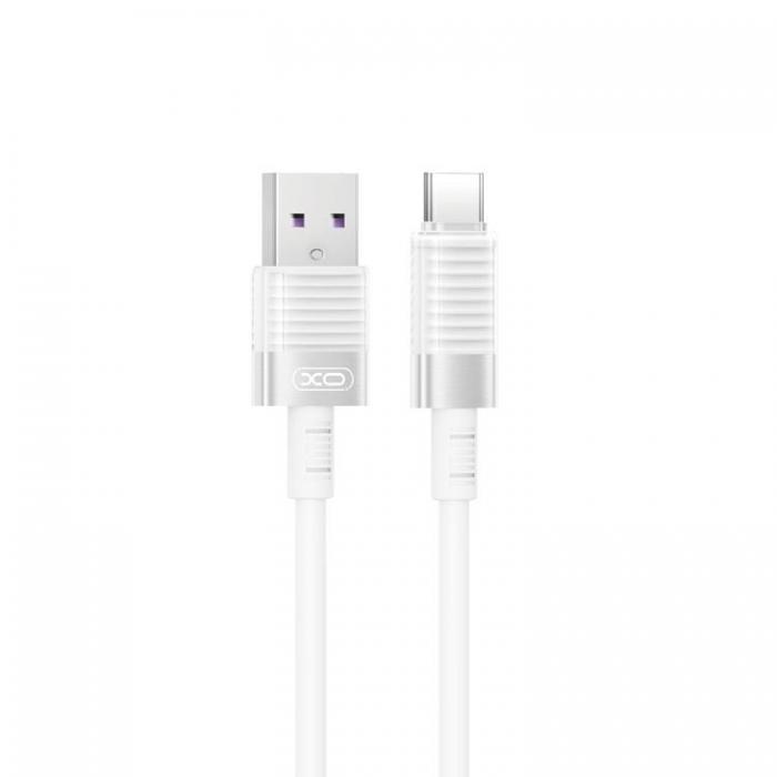 XO - XO USB-A Till USB-C Kabel 1m 6A NB282 - Vit