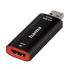 Hama - Hama Capture Card USB HDMI 4K till 1080P USB-C-adapter