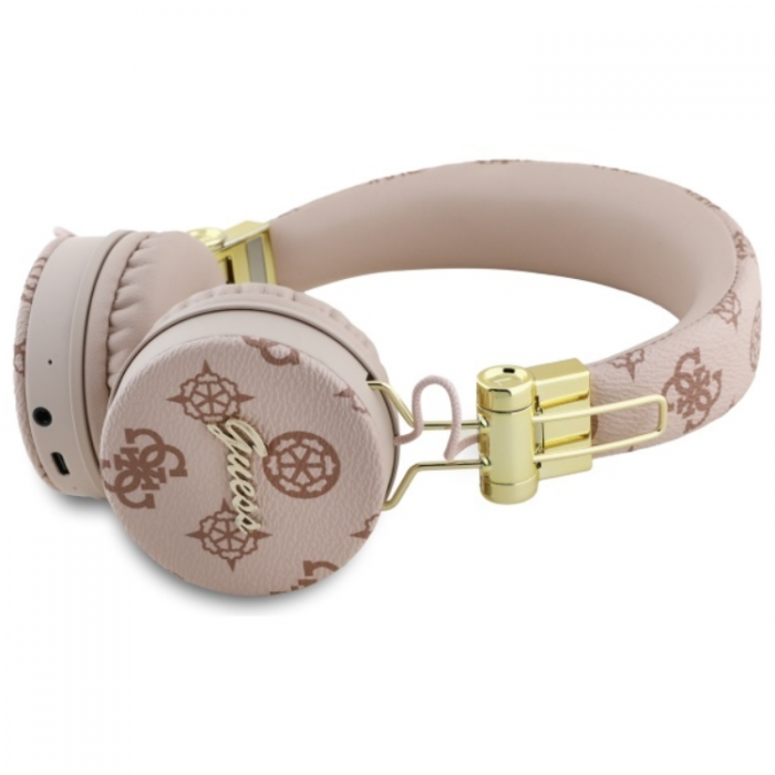 Guess - Guess Bluetooth On-Ear ENC Hrlurar Peony Script Round Shape