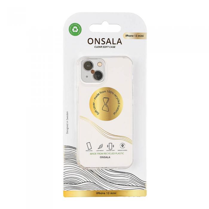 Onsala - ONSALA iPhone 13 Mini Skal TPU - Transparent