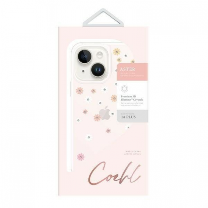 UNIQ - UNIQ iPhone 14 Plus Skal Coehl Aster - Rosa