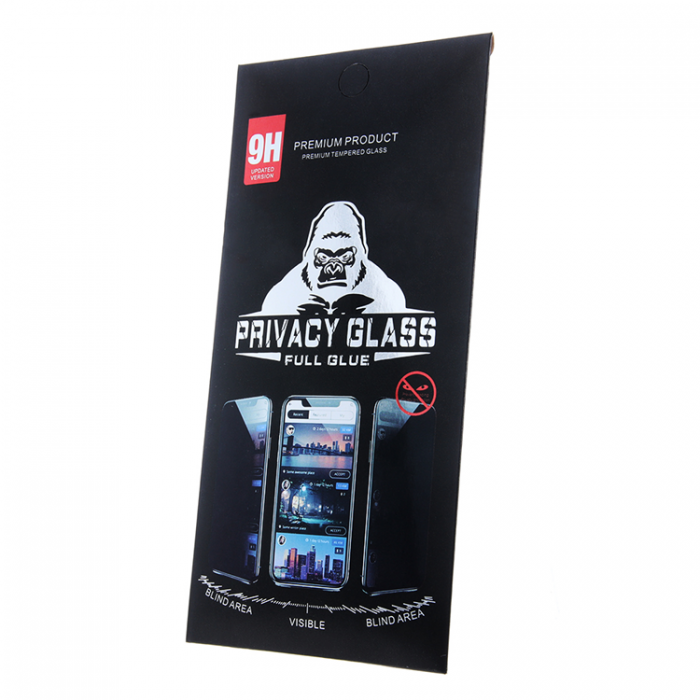 A-One Brand - Xiaomi 14T/14T Pro Hrdat Glas Skrmskydd Privacy