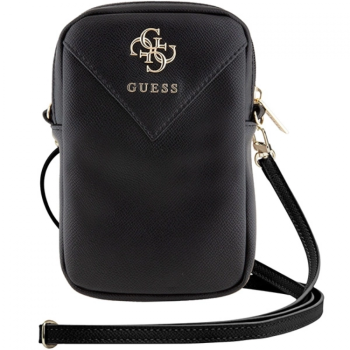 Guess - Guess Mobilvska Zip Triangle 4G - Svart