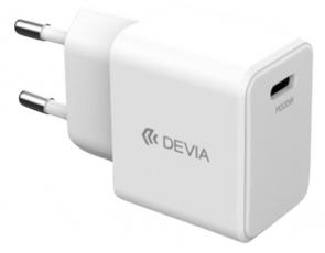 Devia - Devia Snabbladdare USB-C 20W PD GaN GRS - Vit