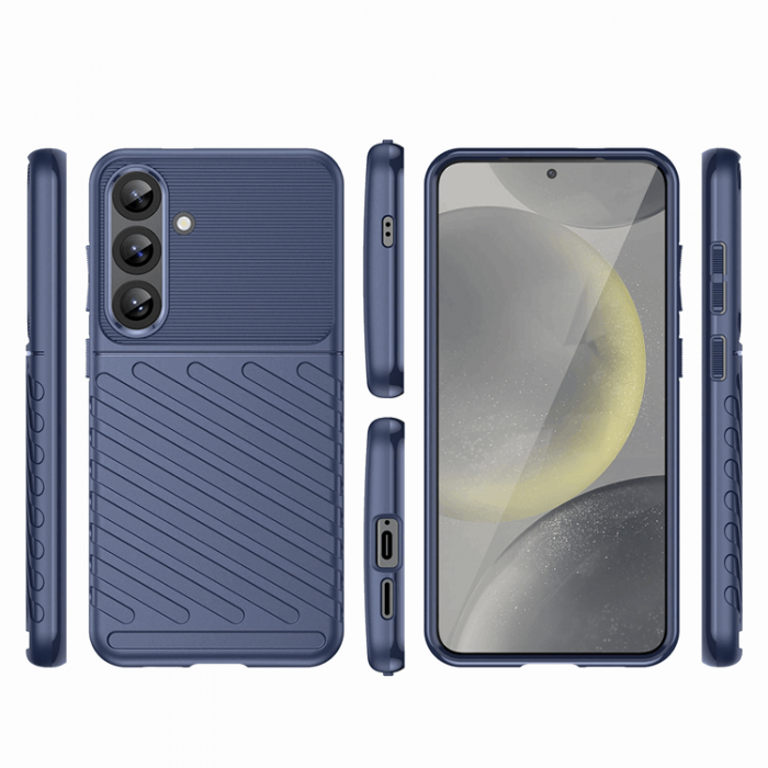 A-One Brand - Galaxy S25 Plus Mobilskal Thunder Armored - Bl