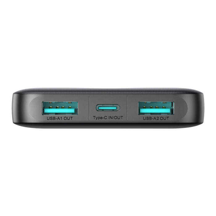 Joyroom - Joyroom Powerbank 10000mAh 2xUSB-A 1xUSB-C 2.4A - Svart