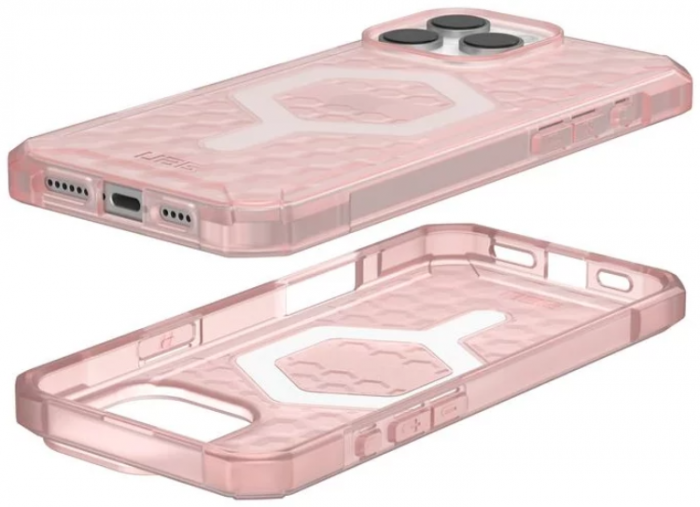 UAG - UAG iPhone 16 Pro Mobilskal MagSafe Essential Armor - Rosa