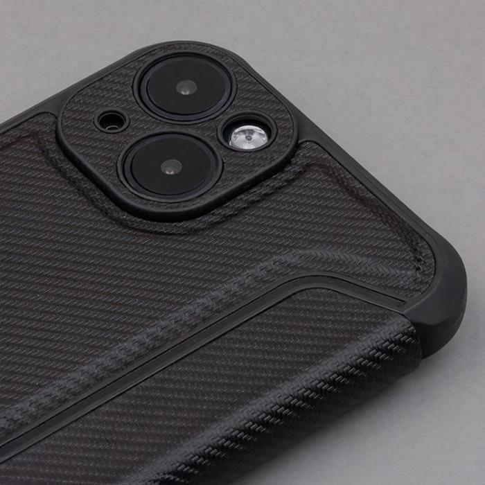 A-One Brand - Galaxy S22 Plnboksfodral Smart Carbon - Svart