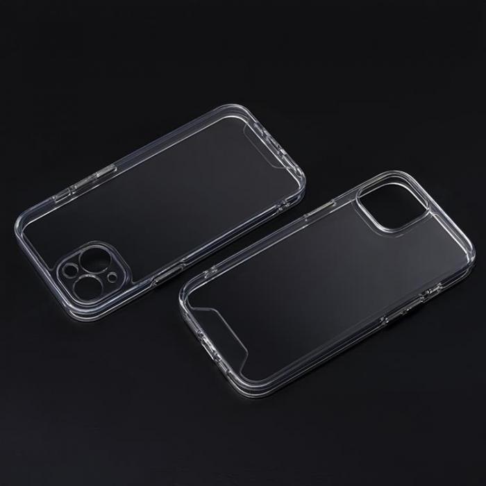 A-One Brand - iPhone 15 Pro Mobilskal Crystal Big Hole - Transparent