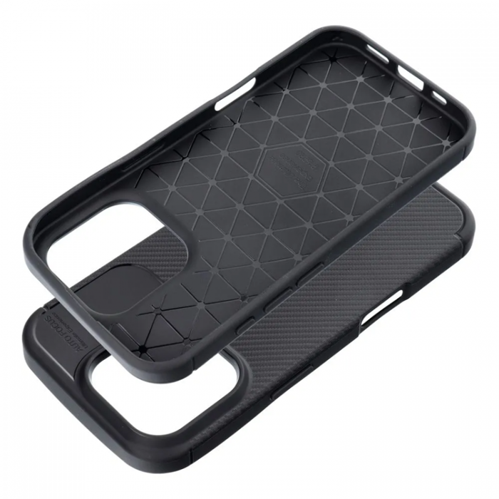 A-One Brand - iPhone 16 Pro Mobilskal Carbon Premium - Svart