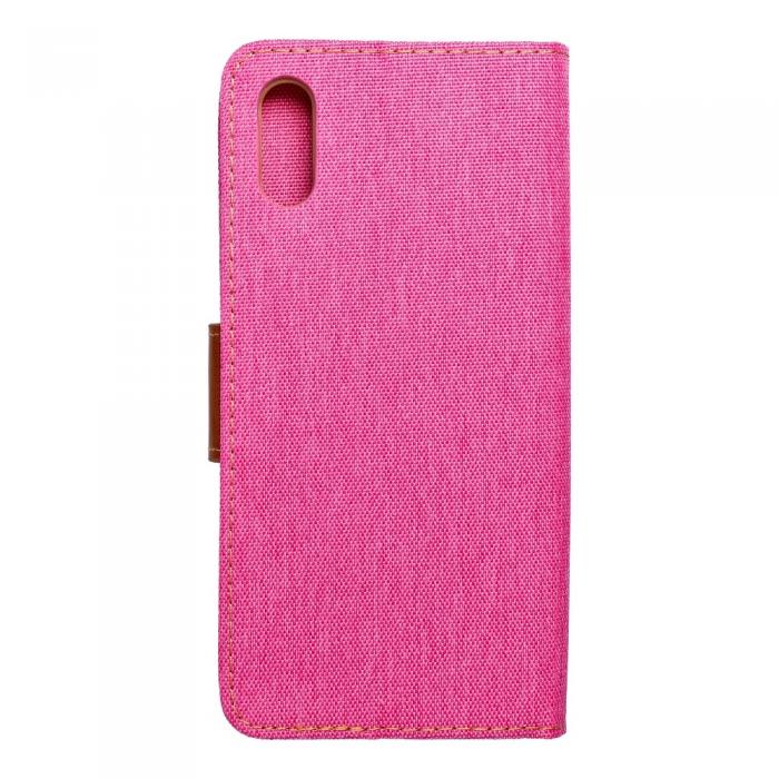 OEM - CANVAS fodral till XIAOMI Redmi 9AT / Redmi 9A Rosa