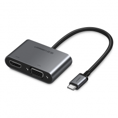 Ugreen - Ugreen USB-C till HDMI/VGA/USB-A/USB-C Adapter - Grå