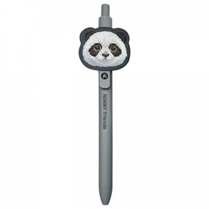 NIMMY - Nimmy Set 2in1 Notebook + Pen Big Eyed Pet 2.0 Panda - Svart