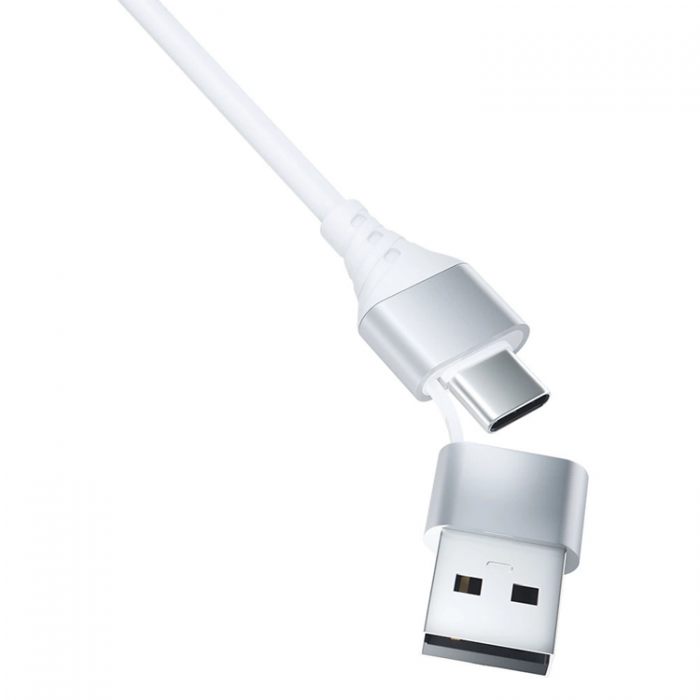 3MK - 3mk 3in1 USB-A till USB-C, Lightning, microUSB kabel 1.5m