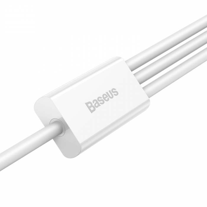 BASEUS - Baseus 3in1 USB-A till USB-C, Lightning, microUSB kabel 1m 3.5A