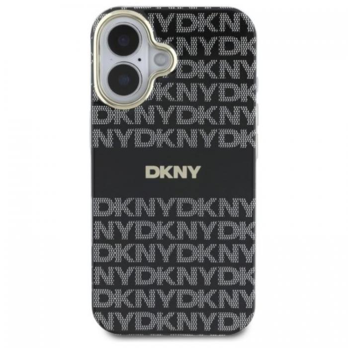 DKNY - DKNY iPhone 16 Mobilskal MagSafe Repeat Texture Stripe