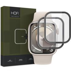 Hofi - [2-Pack] Hofi Apple Watch 7/8/9 (45mm) Skärmskydd Hybrid Pro Plus