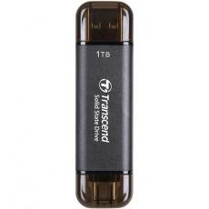 Transcend - Transcend Portabel SSD USB-C 1TB - Svart