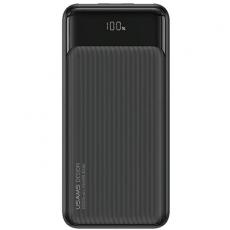 USAMS - USAMS Powerbank 30000mAh 20W PD QC 3.0 - Svart