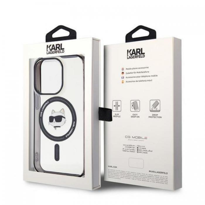 KARL LAGERFELD - Karl Lagerfeld iPhone 15 Pro Max Mobilskal Magsafe IML