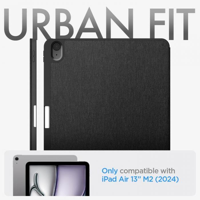 Spigen - Spigen iPad Air 13 (2024) Fodral Urban Fit - Svart