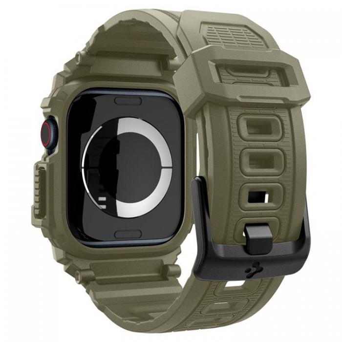 Spigen - Spigen Apple Watch 46mm Series 10 Armband Rugged Armor Pro