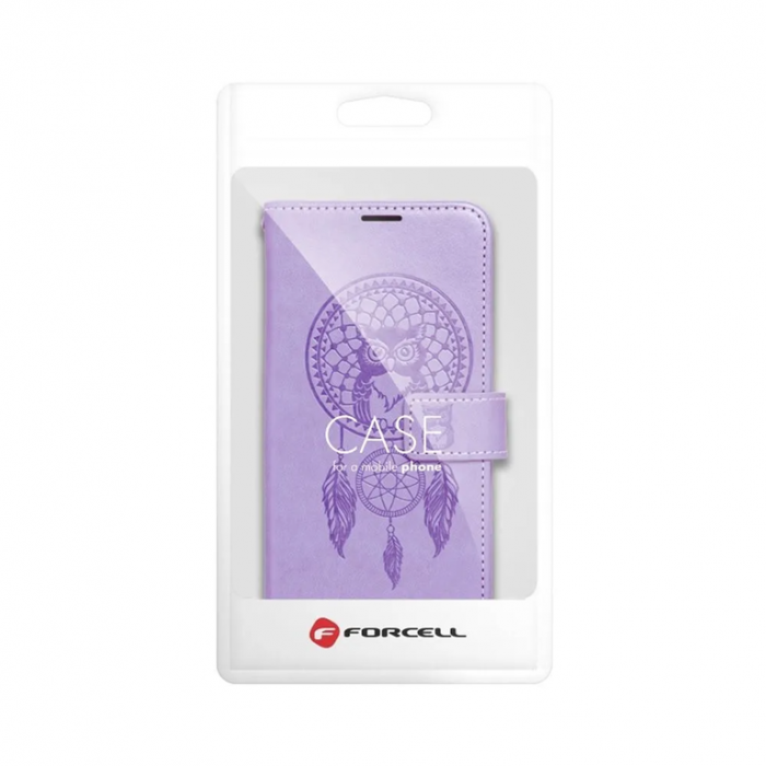 OEM - Mezzo Dreamcatcher iPhone 12/12 Pro Plnboksfodral - Lila