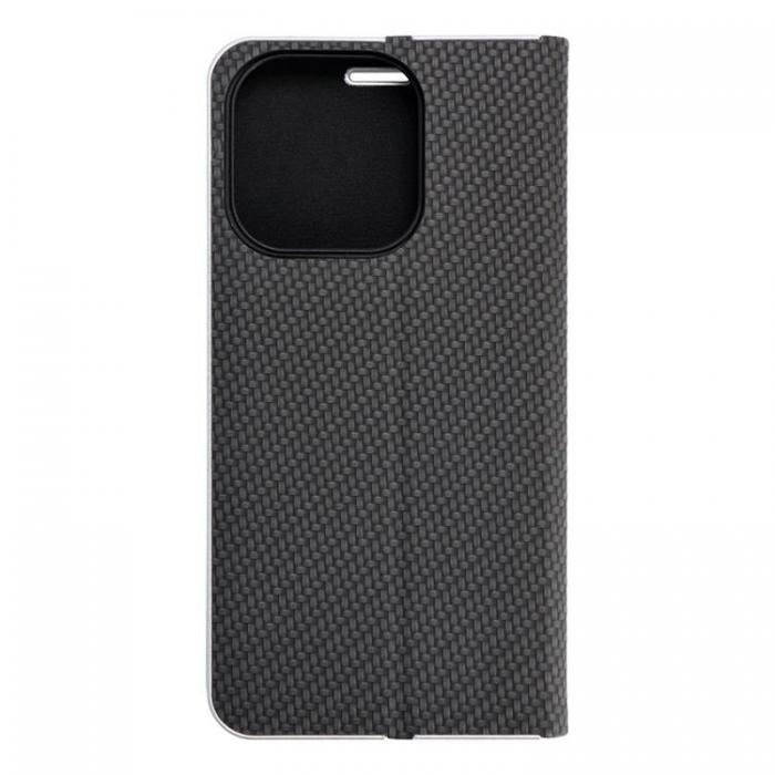 A-One Brand - iPhone 16 Pro Plnboksfodral Luna Carbon - Svart