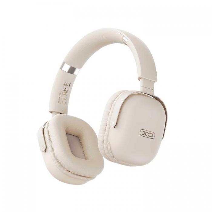 XO - XO Over-Ear Hrlurar Trdlsa Bluetooth BE42 - Beige