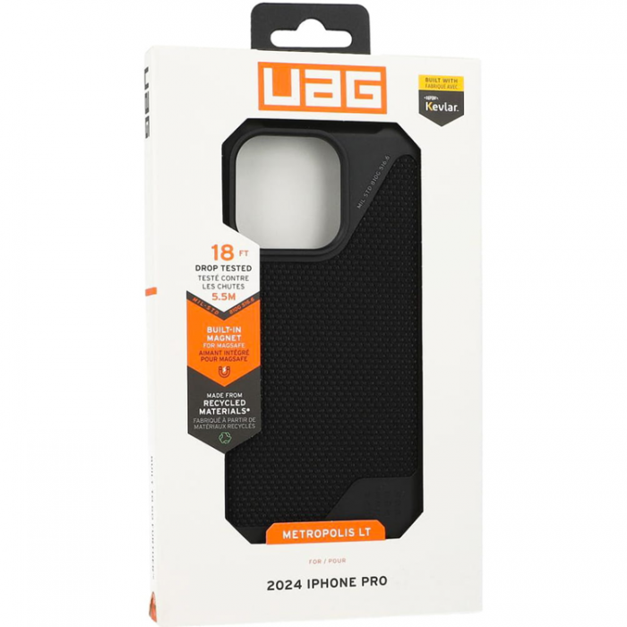 UAG - UAG iPhone 16 Pro Max Mobilskal MagSafe Metropolis LT - Svart